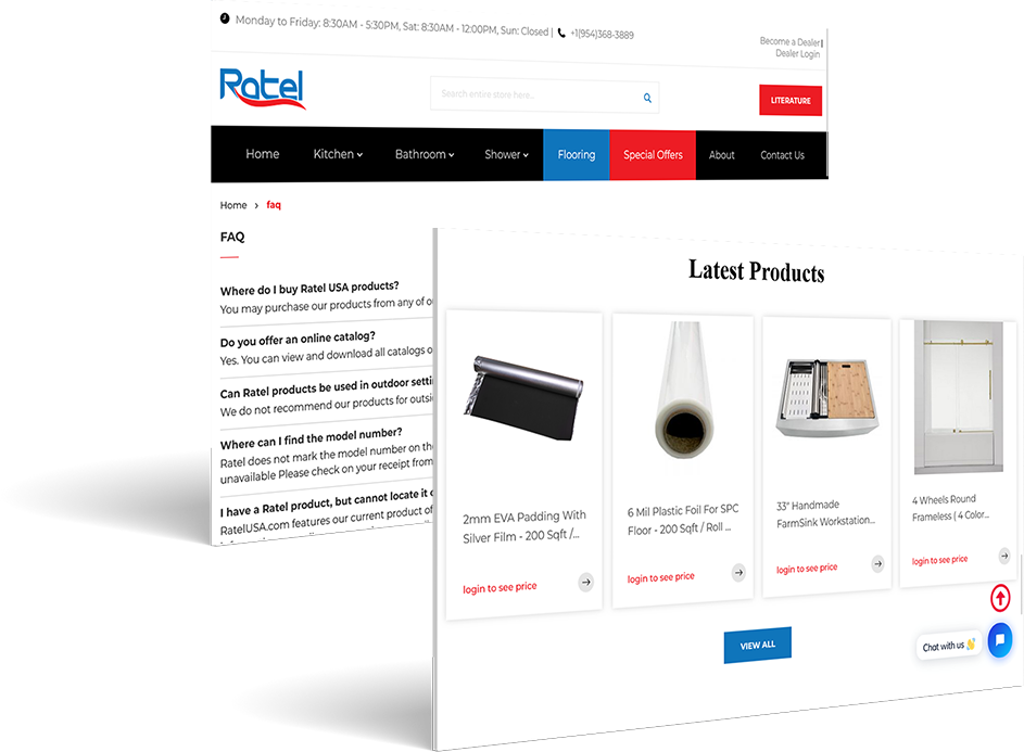 Ratel USA Client's Project Portfolio 1