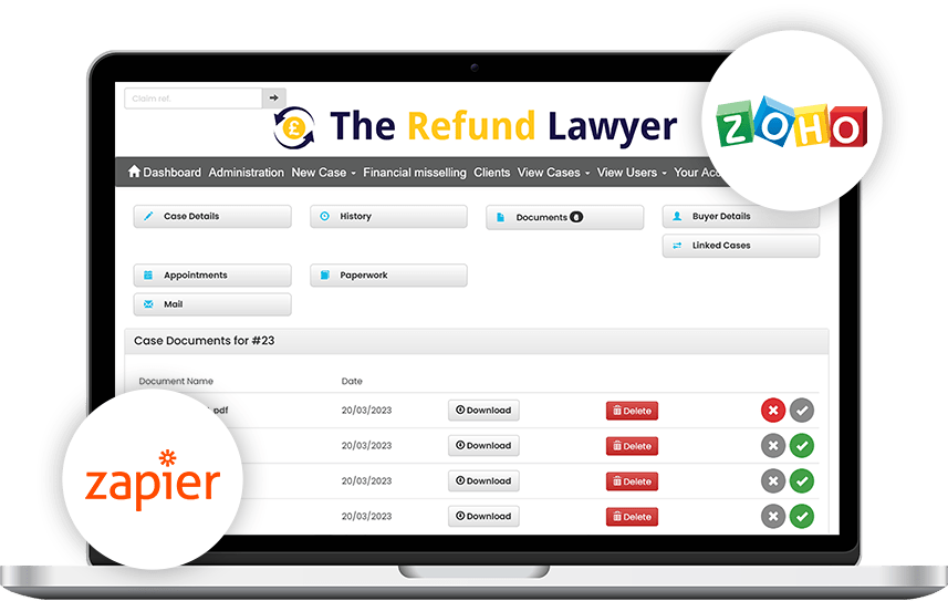 The Refund Lawyer Client's Project Portfolio