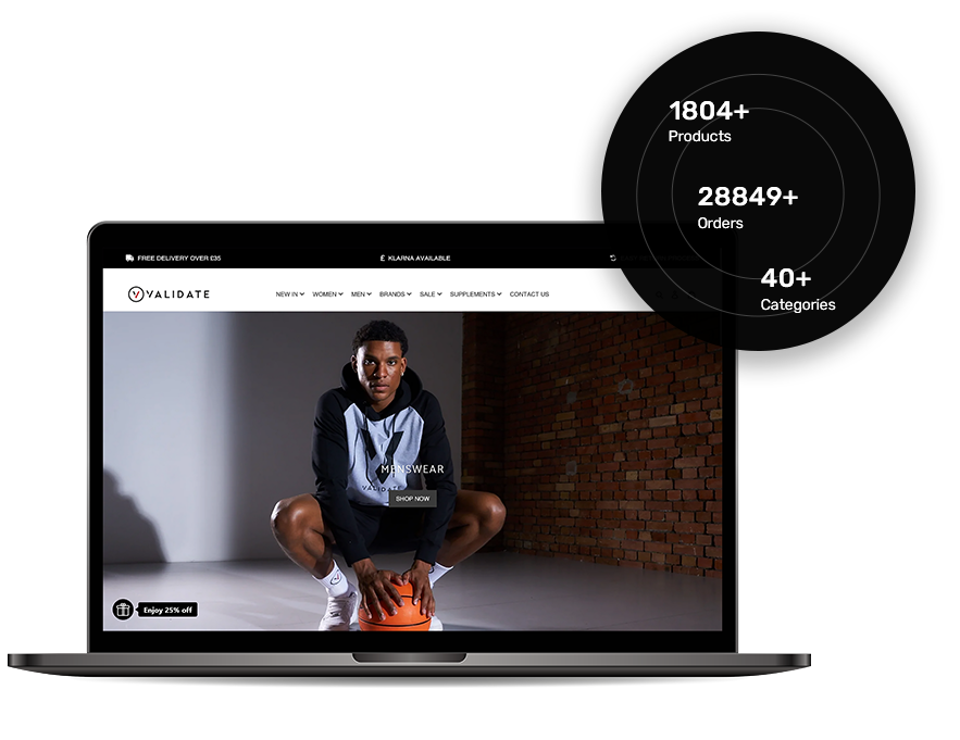 Ecommerce project for Validate Fashion