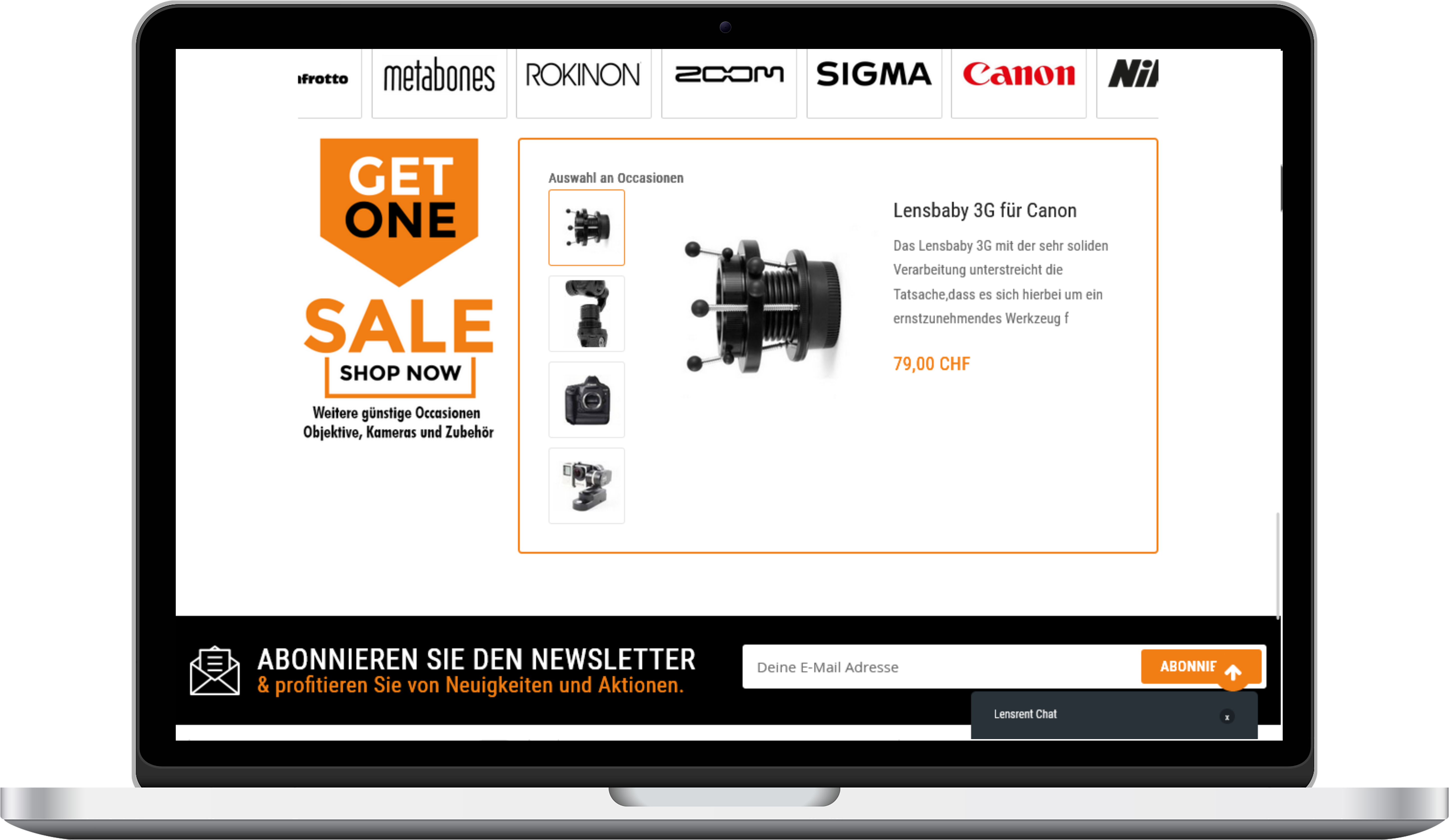 lensrent Client's Project Portfolio 4