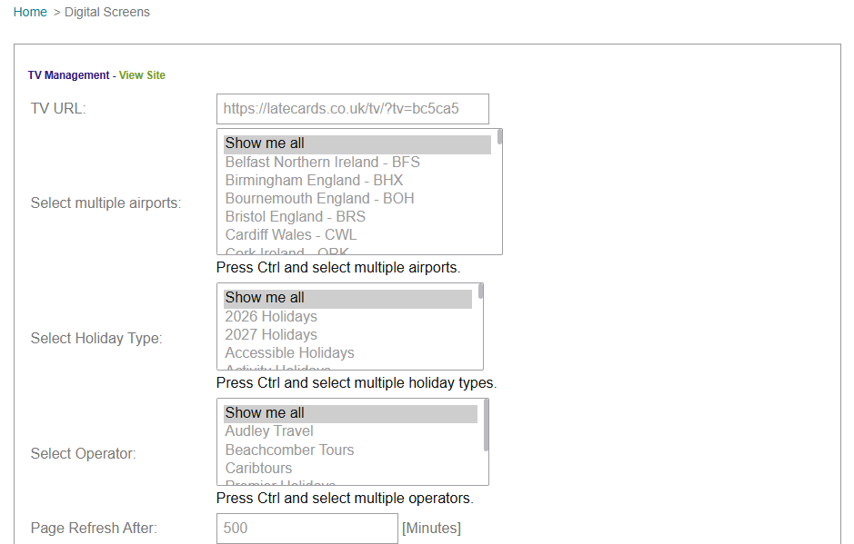 Digital Display Optimization