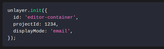 unlayer Unalyer Email Marketing Implementation Example