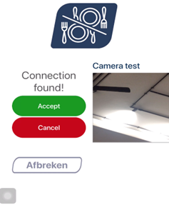 Real-time VideoCall view on iPad.