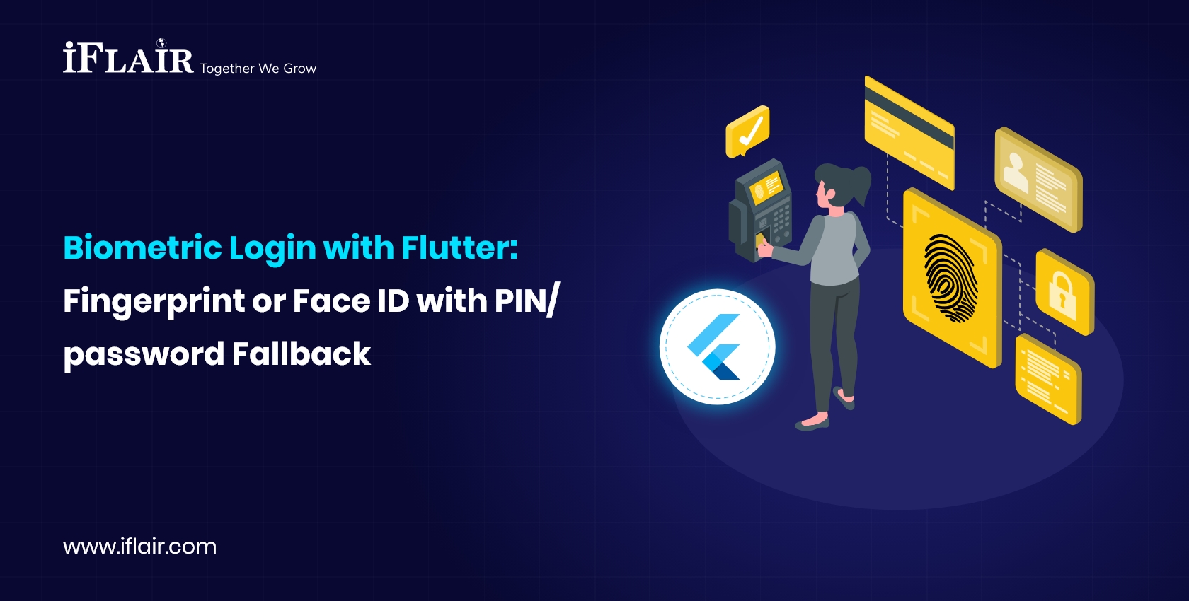 Biometric Login with FlutterFingerprint or Face ID with PIN-password Fallback