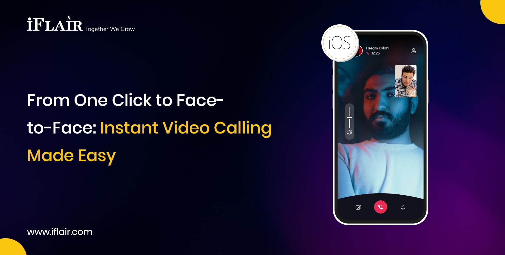 From One Click to Face-to-Face Instant Video CallingMade Easy