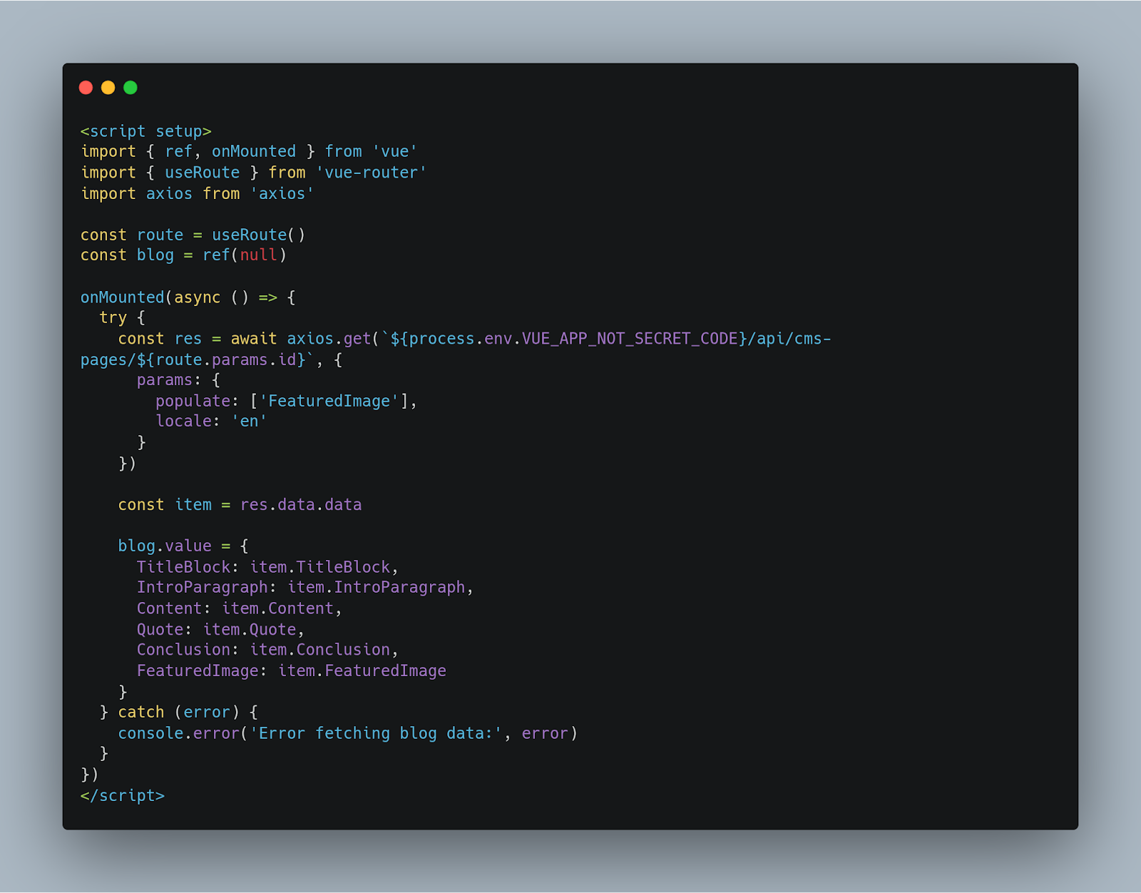 Blog Detail Page (Single Blog Fetch) 2