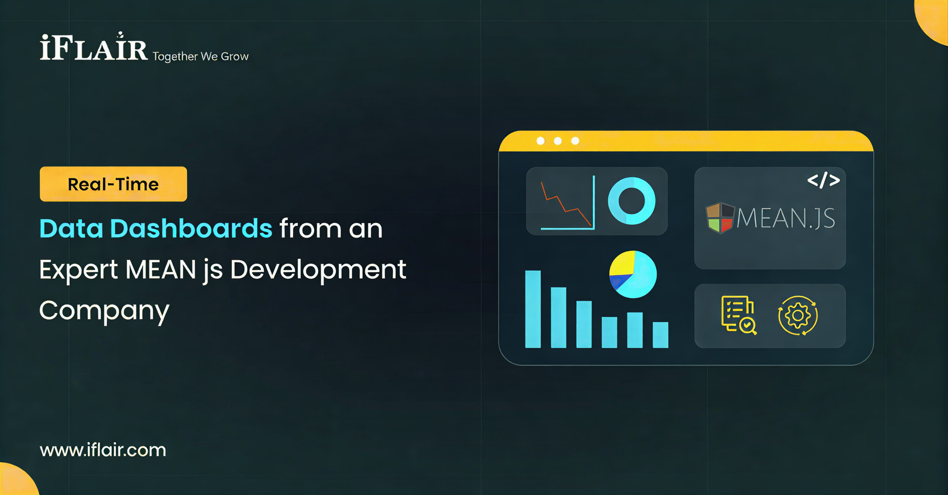 Real-Time Data Dashboards from an Expert MEAN.JS Development Company