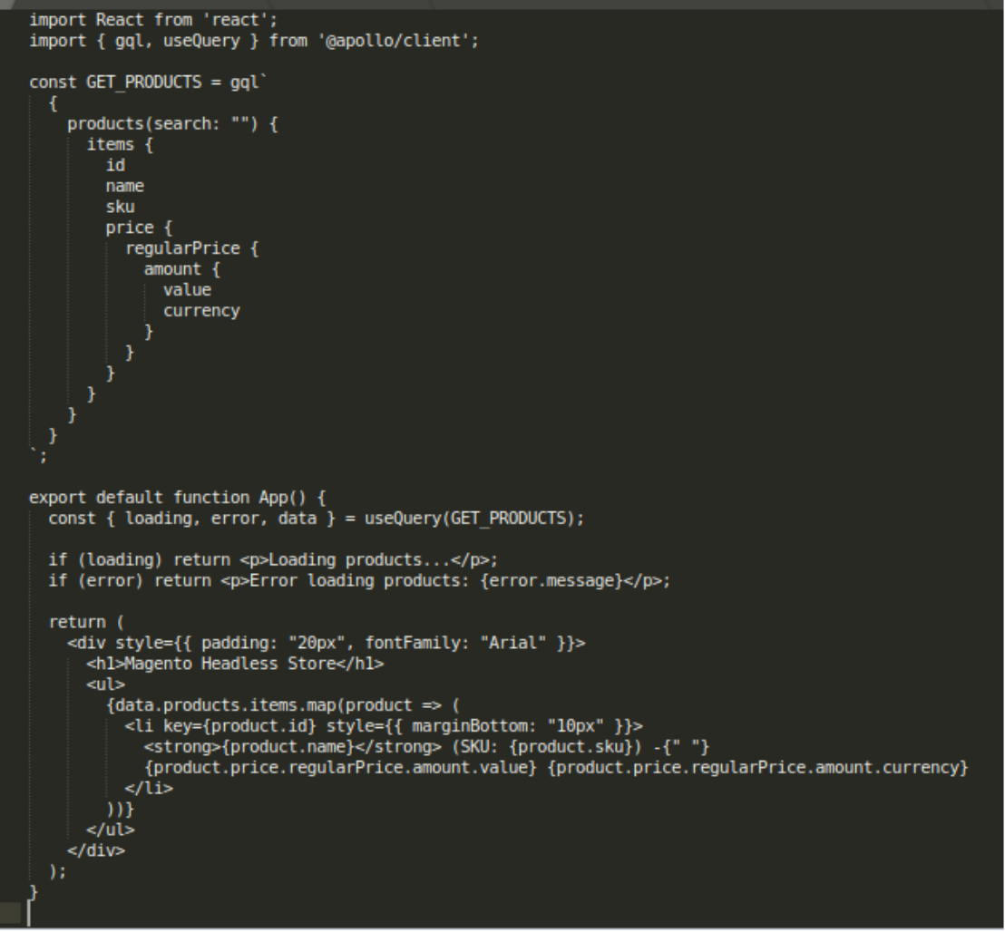 Fetch and Display Products in React
