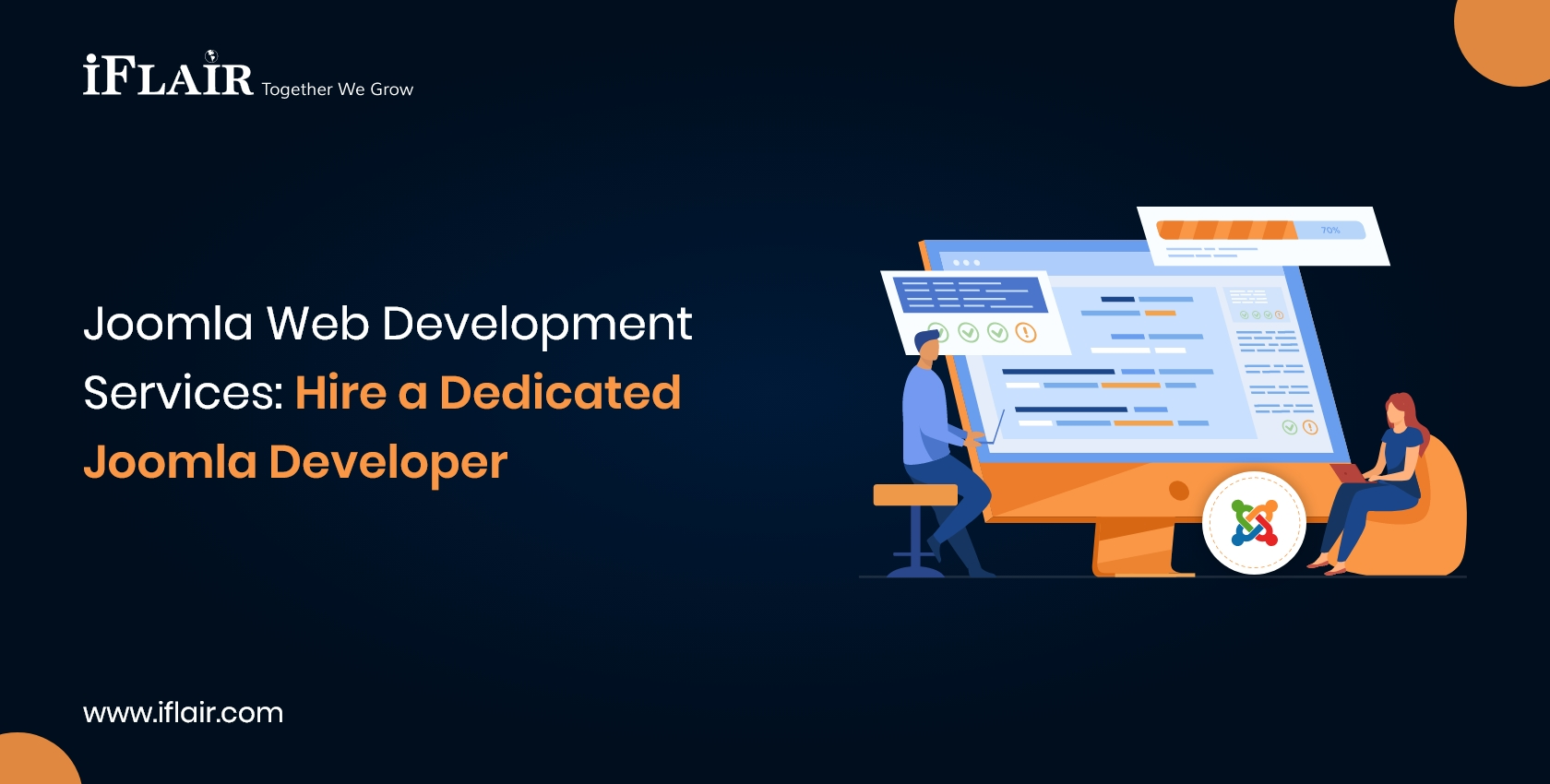 Joomla Web DevelopmentServices Hire a DedicatedJoomla Developer