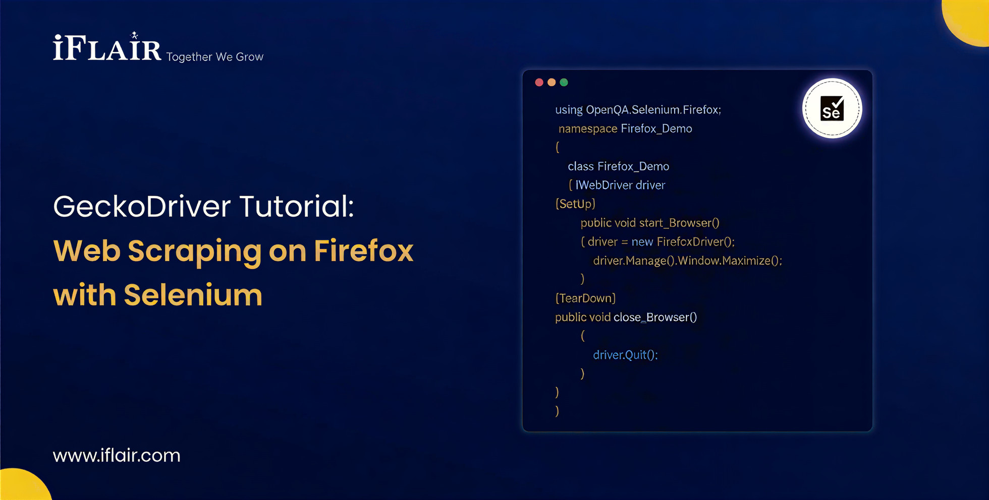 Geckodriver Tutorial: Web Scraping on Firefox with Selenium