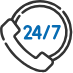 24/7 Support