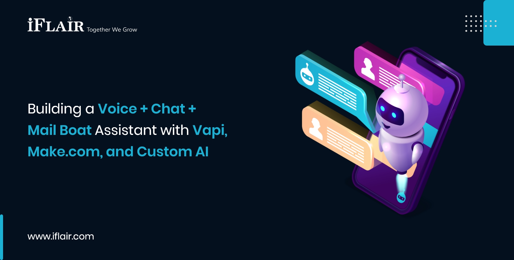 Building a Voice + Chat + Mail Boat Assistant with Vapi,Make.com, and Custom AI